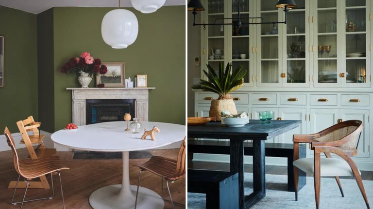 10 green dining room ideas that will lift a tired space | Real Homes