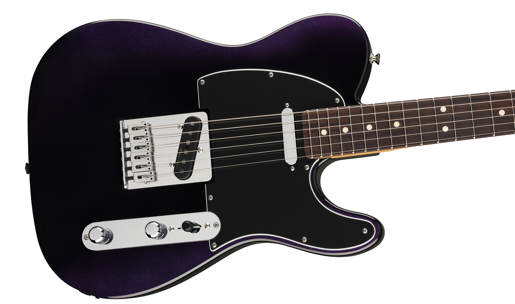 A photo detail of the Fender Player II Modified Telecaster