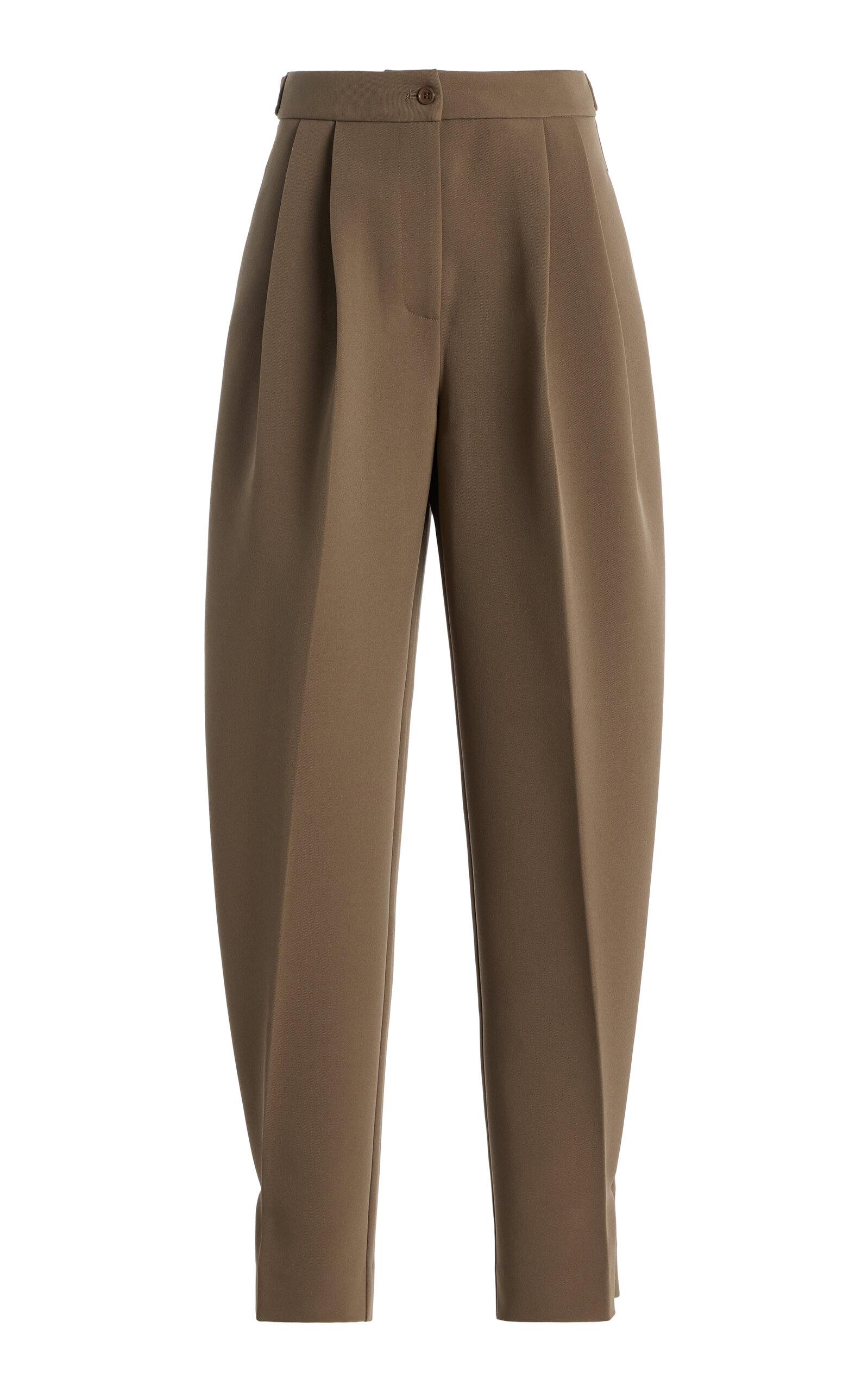 Doyer Pleated Wide-Leg Pants