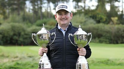 2021 PGA EuroPro Tour Championship winner Jamie Rutherford