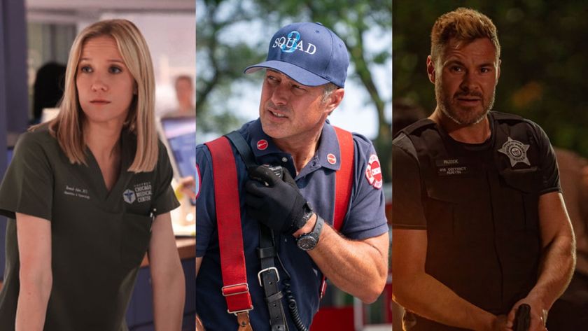Hannah in Chicago Med Season 11, Severide in Chicago Fire Season 14, and Ruzek in Chicago PD Season 13