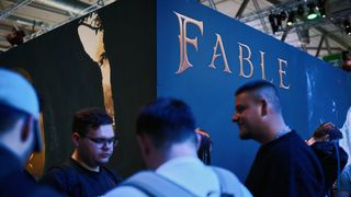 Fable booth at Gamescom