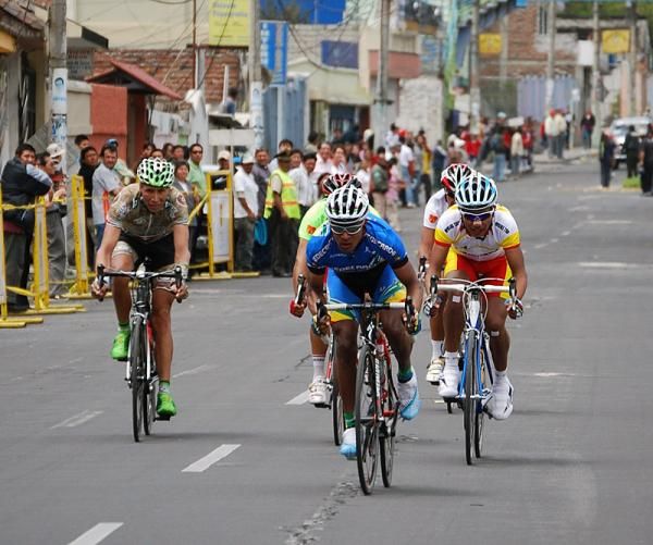The sprint for fourth place.