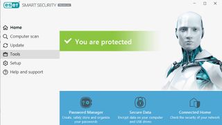 best antivirus software: Eset Smart Security Premium interface