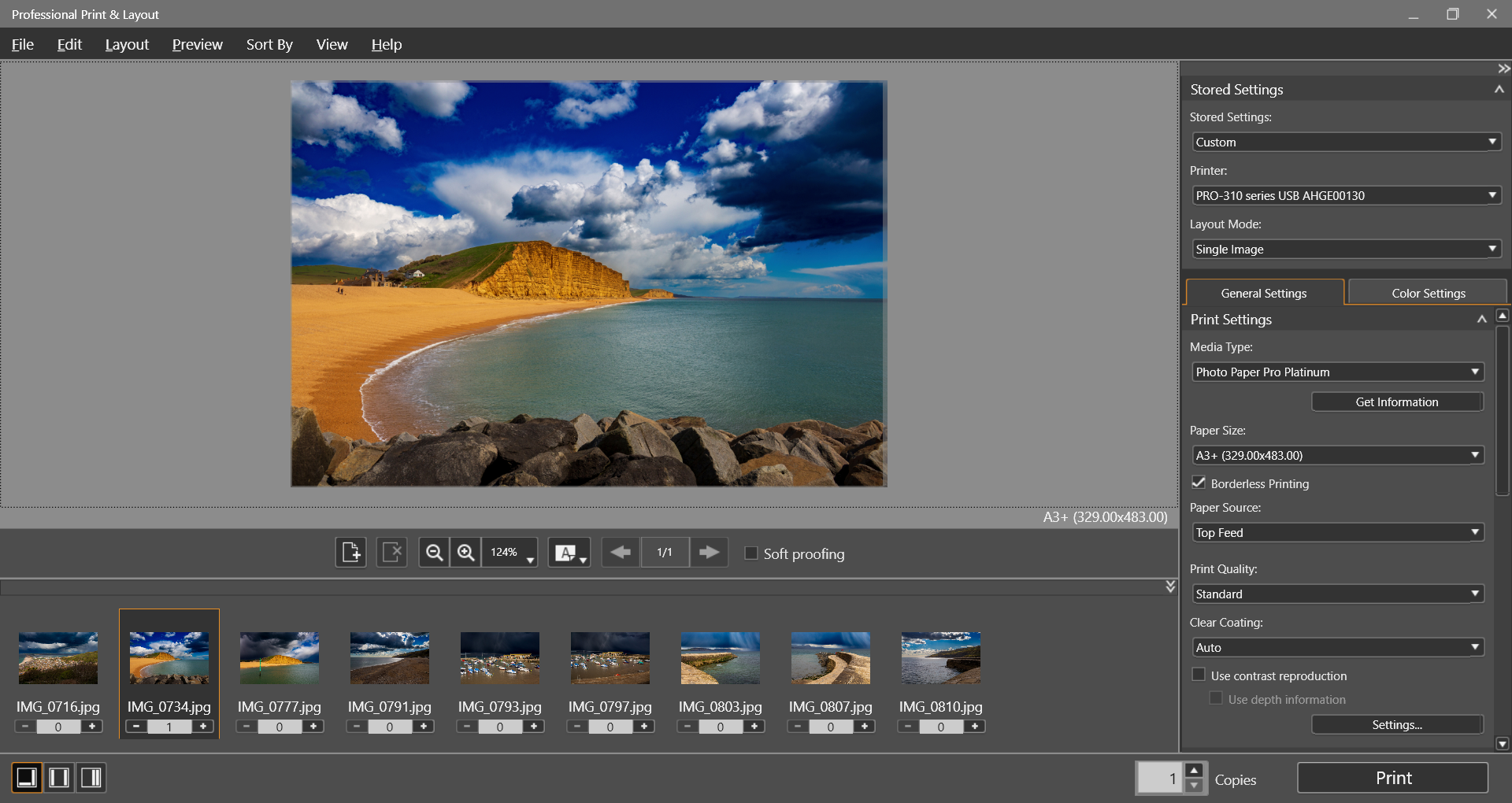 Canon imagePROGRAF PRO-310 product shot