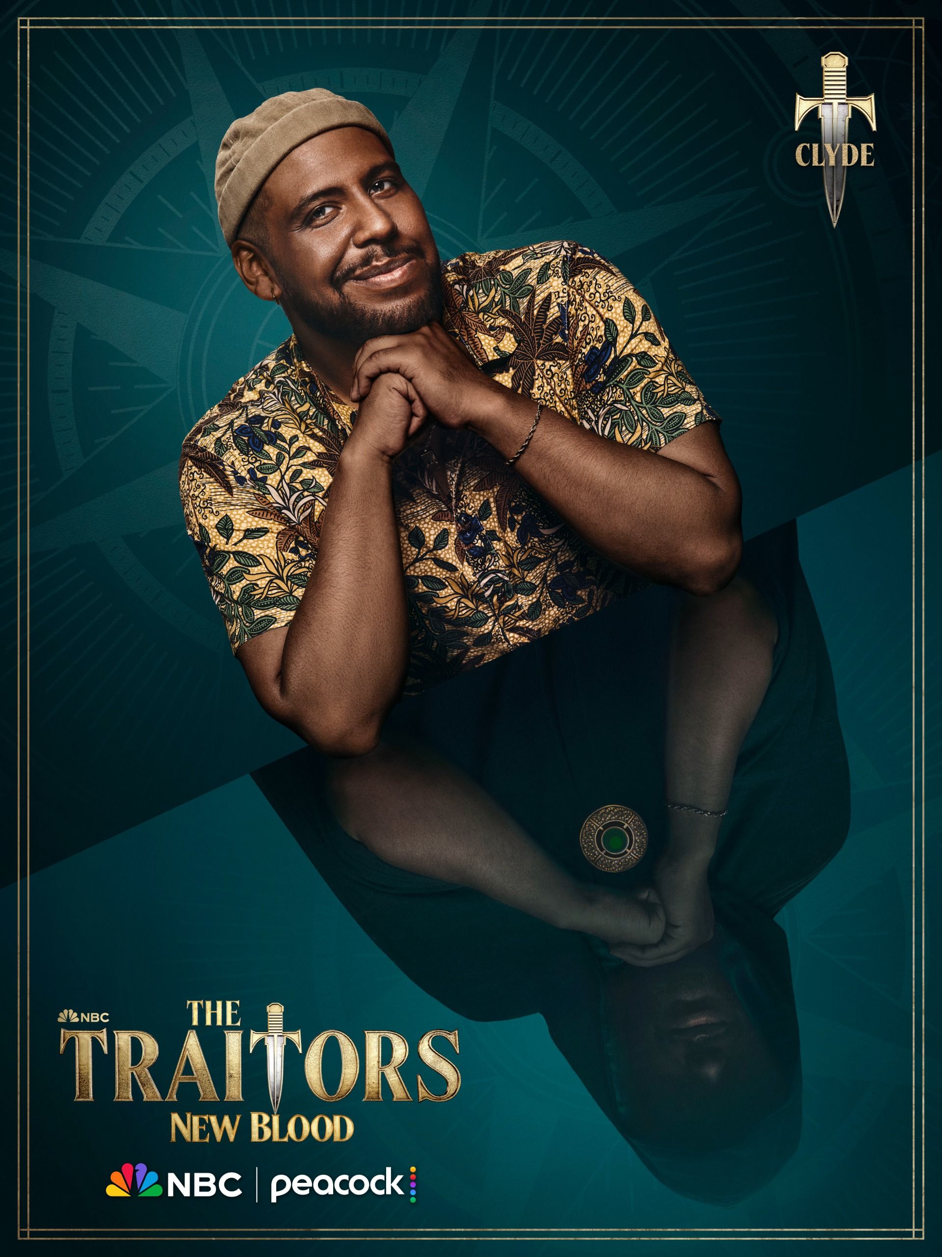 The cast portrait for Clyde Moser from NBC's 'The Traitors: New Blood.'