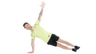 Chris Richardson from Zero Gravity Pilates demonstrates how to do a full side plank