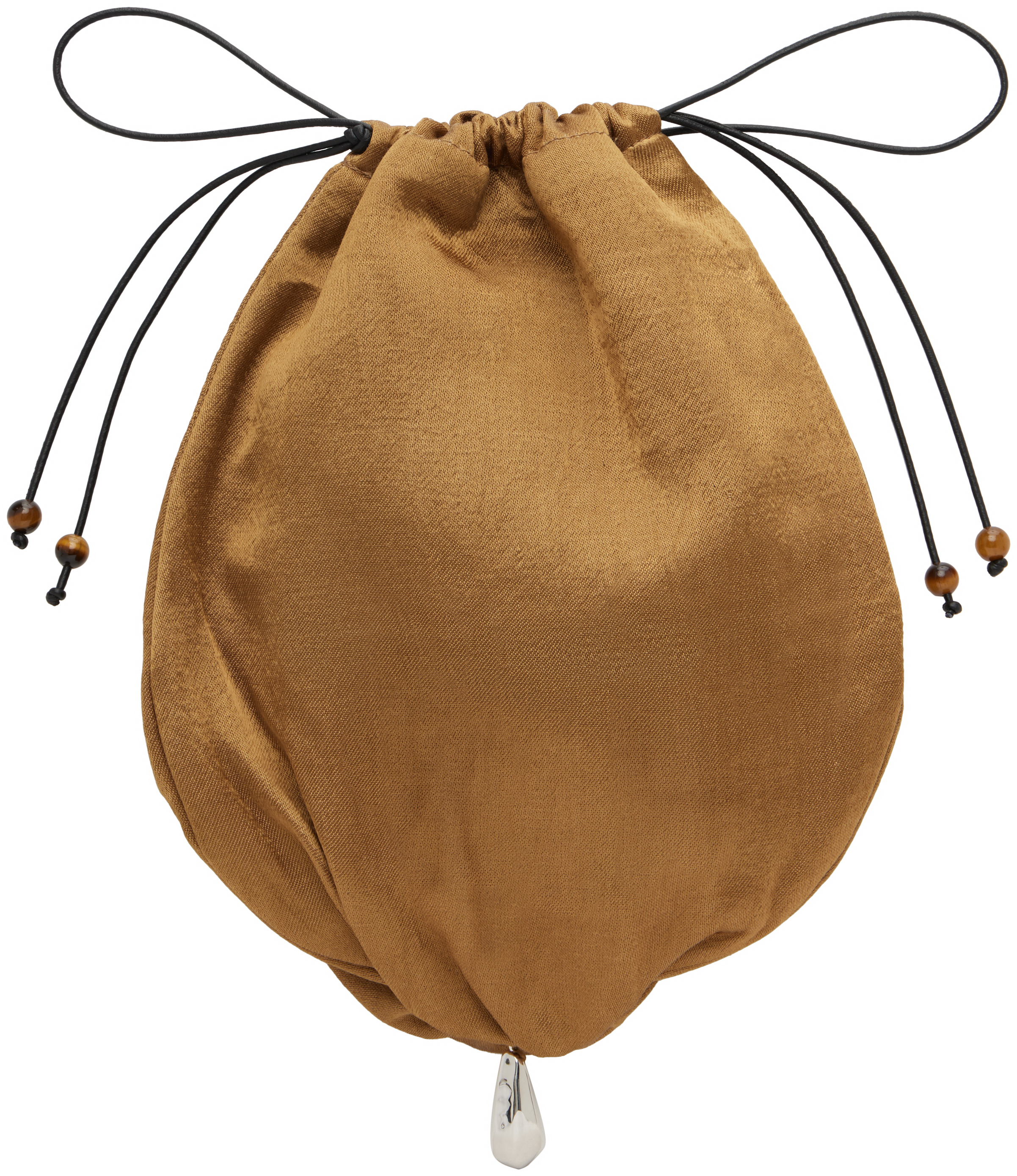 Brown Teardrop Pouch