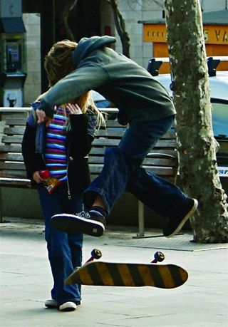 Skateboarder Pollensa Mallorca