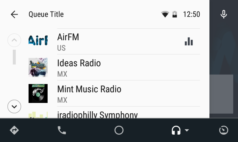 Open Radio for Android Auto
