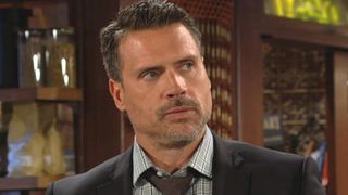 Joshua Morrow as Nick Newman in a suit in The Young and the Restless
