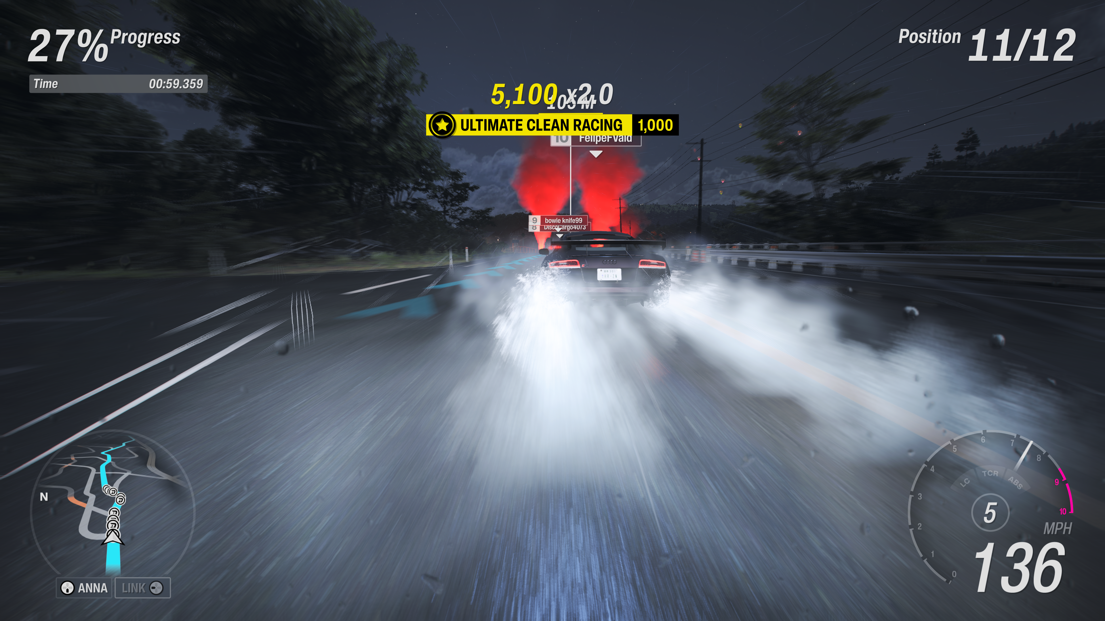 Forza Horizon 6 screens, cars driving in Japan