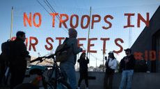 Chicago protests against President Donald Trump's National Guard deployment
