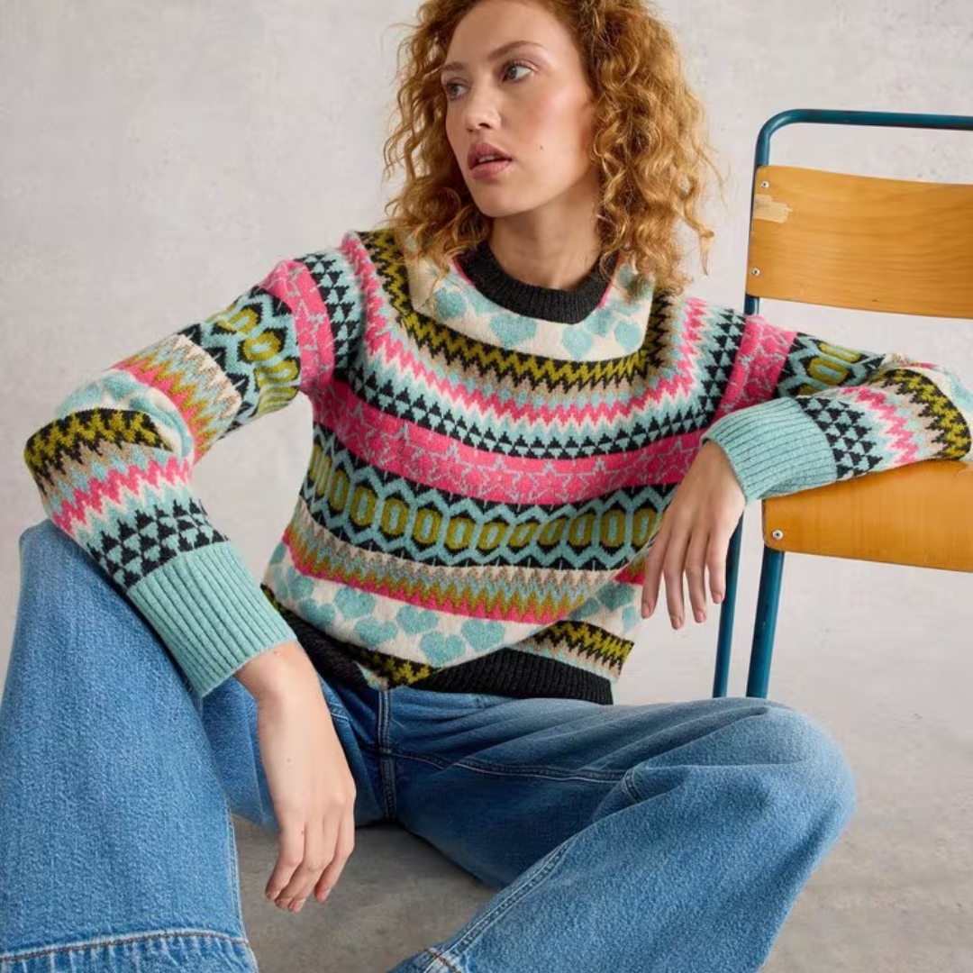White Stuff Phoebe Fairisle Jumper