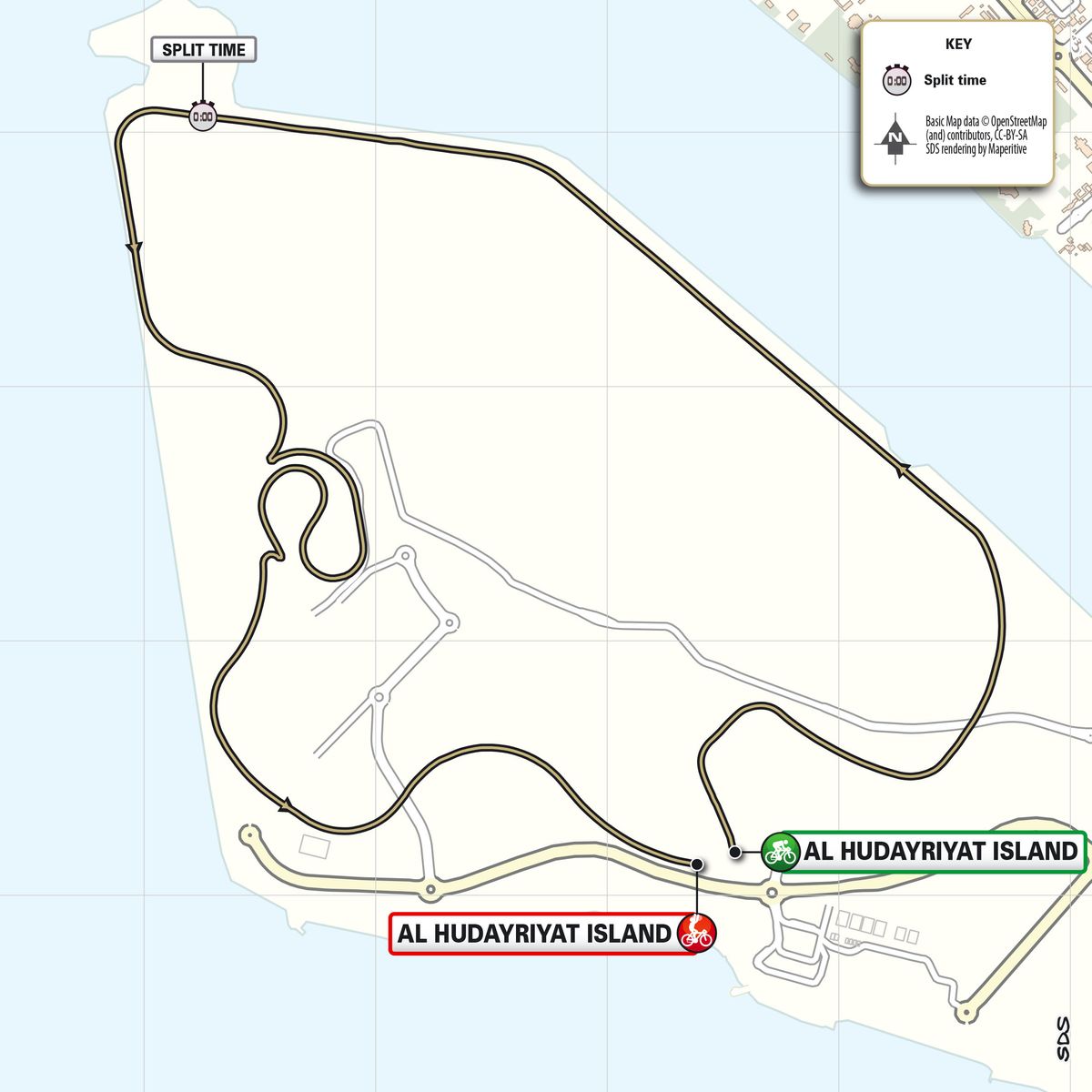 Maps and profiles for the 2024 UAE Tour