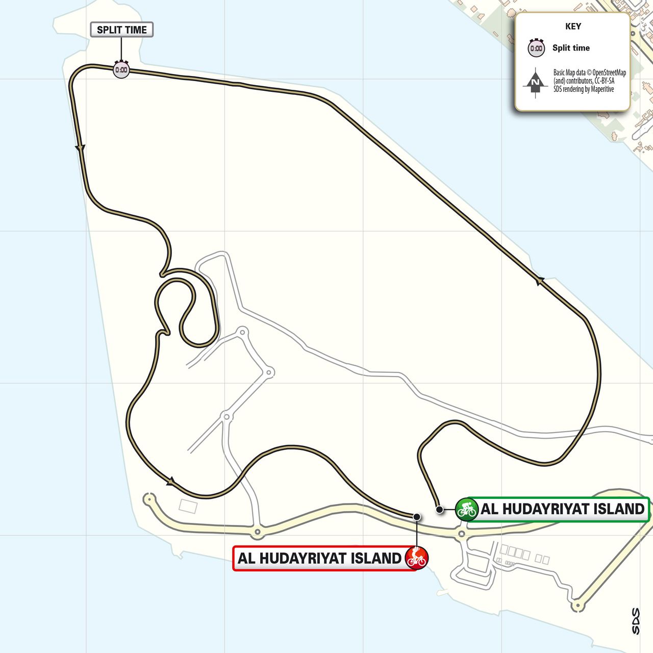 Maps and profiles for the 2024 UAE Tour