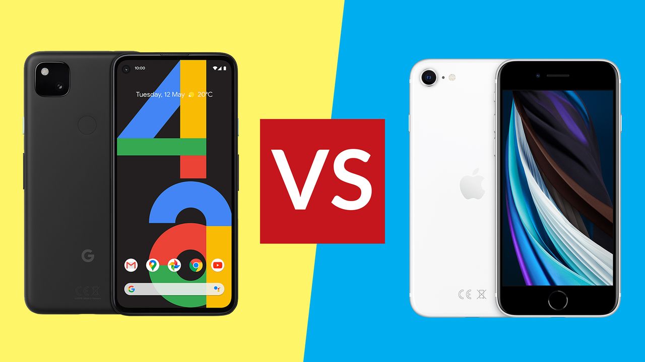 Google Pixel 4a vs iPhone SE