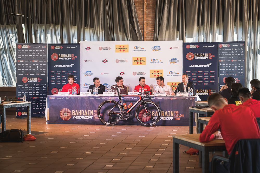 Vincenzo Nibali took centre stage in Catalunya for Bahrain-Merida