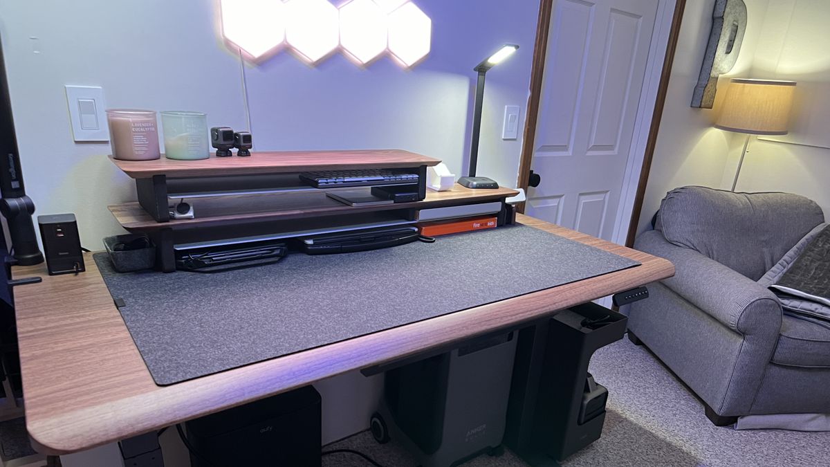 Vari Electric Standing Desk with ComfortEdge review TechRadar
