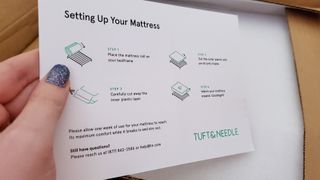 Tuft and Needle mattress review