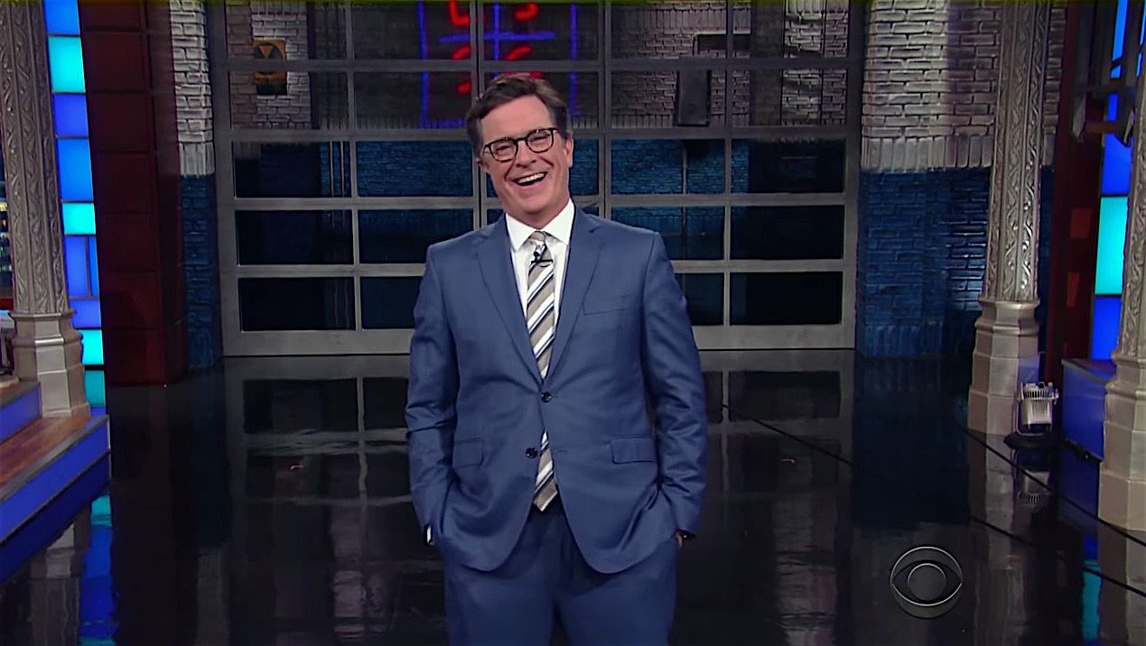 Stephen Colbert finds a ray of light in Donald Trump&amp;#039;s dark week