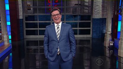 Stephen Colbert finds a ray of light in Donald Trump's dark week
