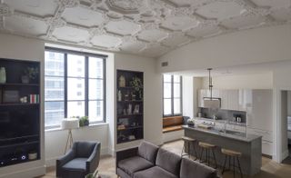 Housed in the 1920s Charles S.W. Packard building in midtown, the property has been transformed into 27 residences by New York-based Morris Adjmi Architects,