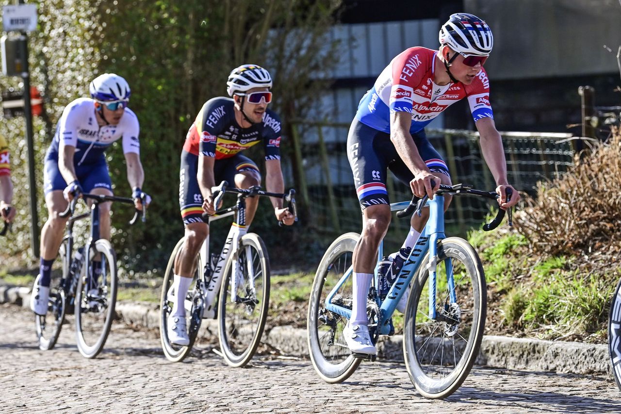 Le Samyn 2021 - 53rd Edition - Quaregnon - Dour 205,4 km - 02/03/2021 - Mathieu Van Der Poel (NED - Alpecin-Fenix) - photo Peter De Voecht/PN/BettiniPhoto&Acirc;&copy;2021