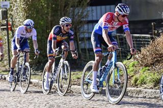 Le Samyn 2021 - 53rd Edition - Quaregnon - Dour 205,4 km - 02/03/2021 - Mathieu Van Der Poel (NED - Alpecin-Fenix) - photo Peter De Voecht/PN/BettiniPhotoÂ©2021 