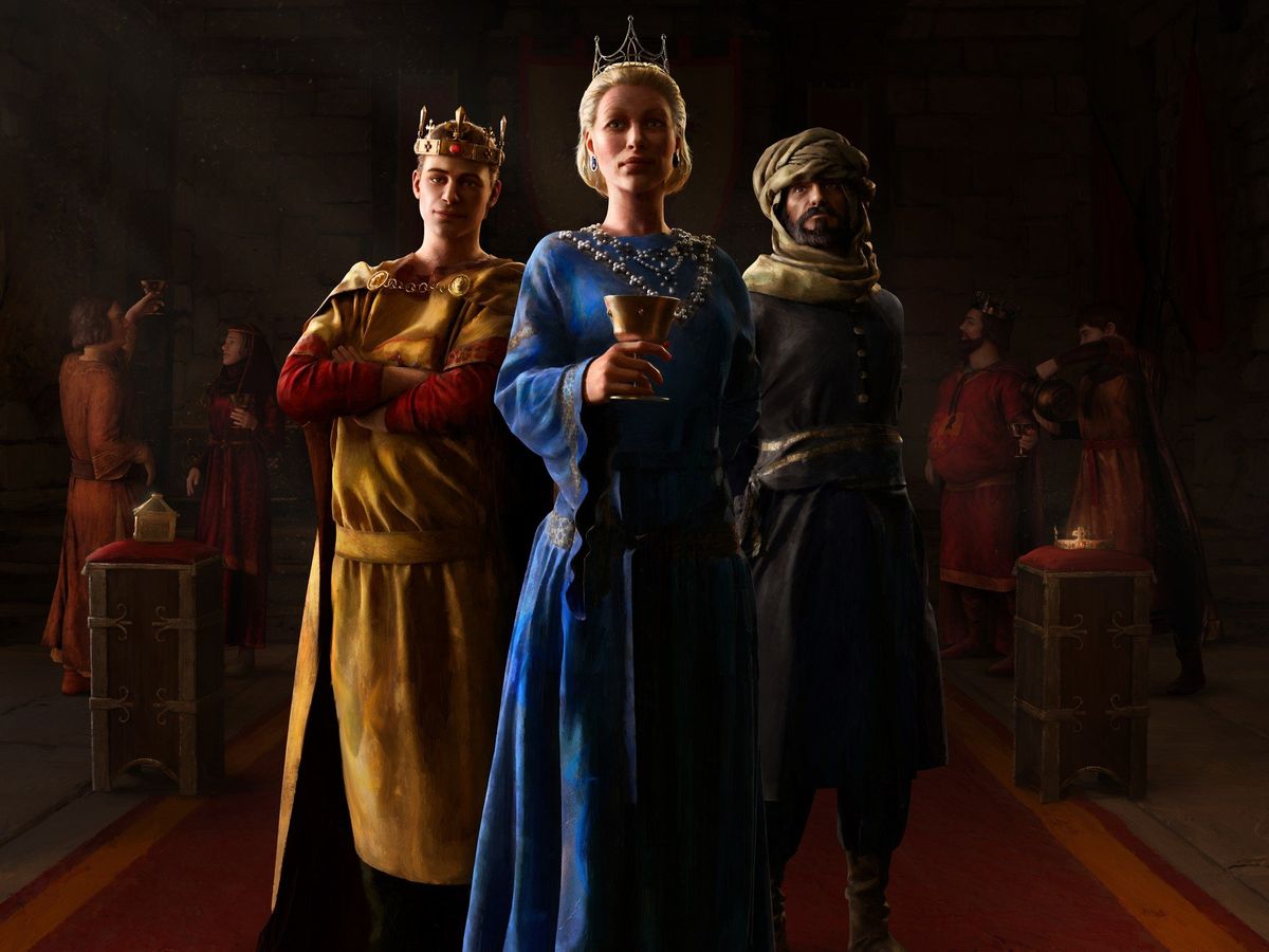 Crusader Kings 3 Royal Court Key Art