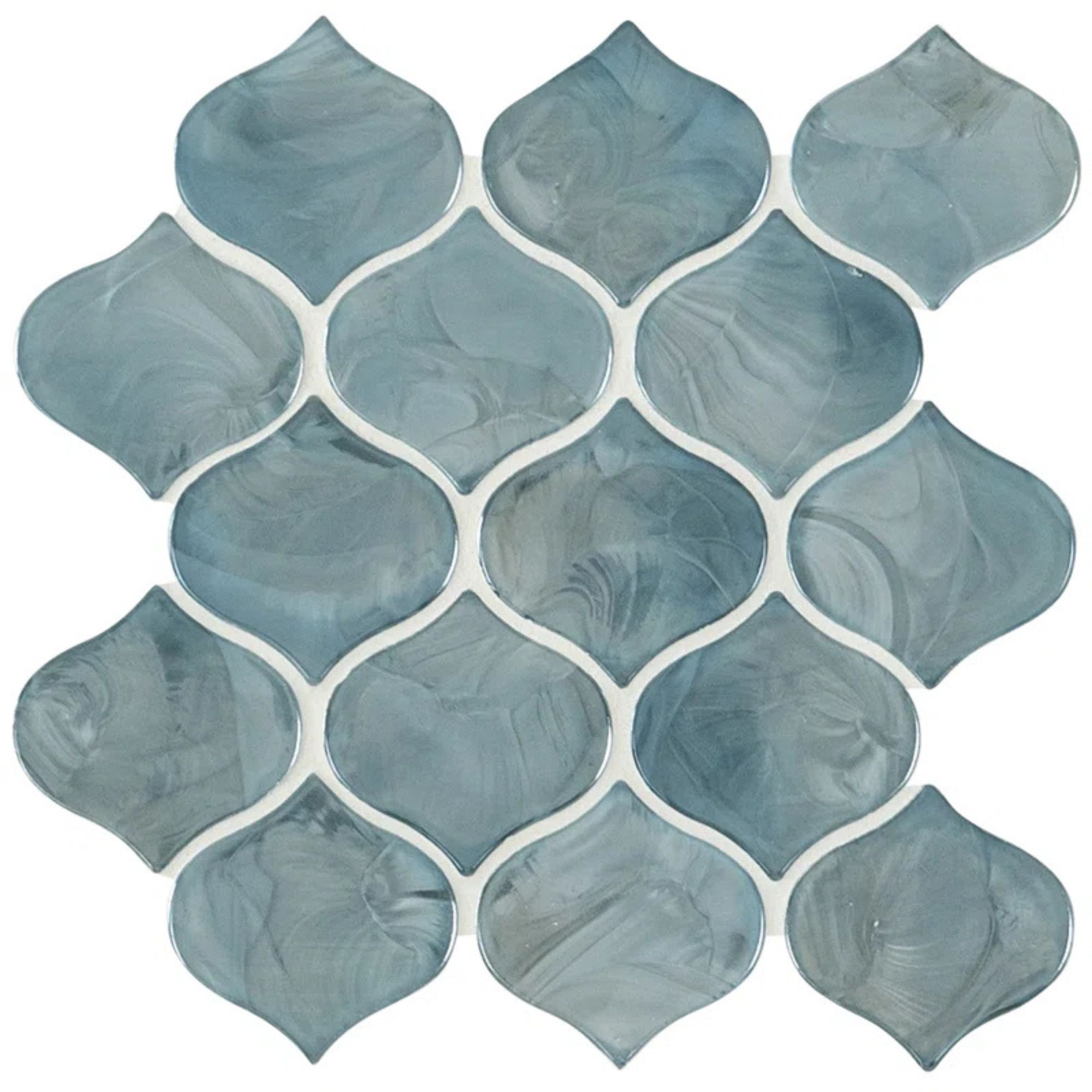 blue mosaic tiles 