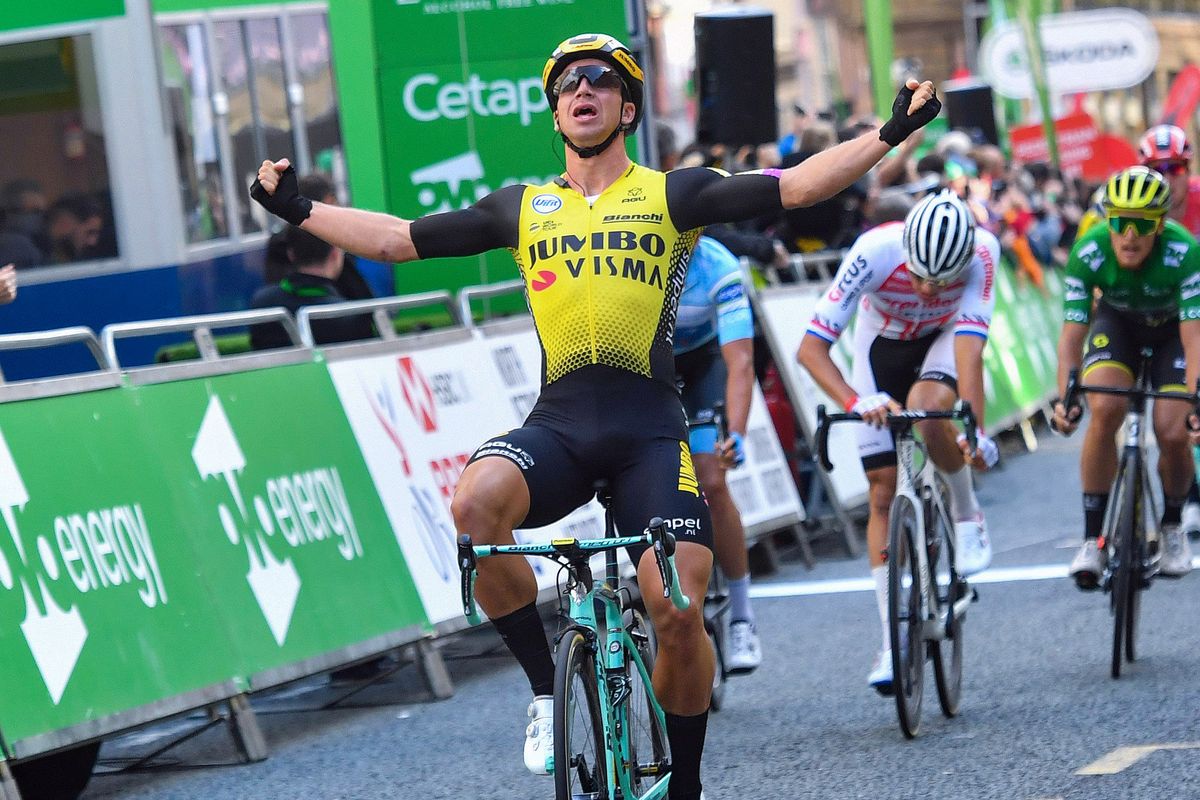 Dylan Groenewegen wins Stage 3 of the Tour of Britain
