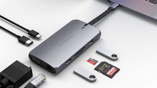 Best laptop docking station: Satechi USB-C On-the-Go Multiport Adapter