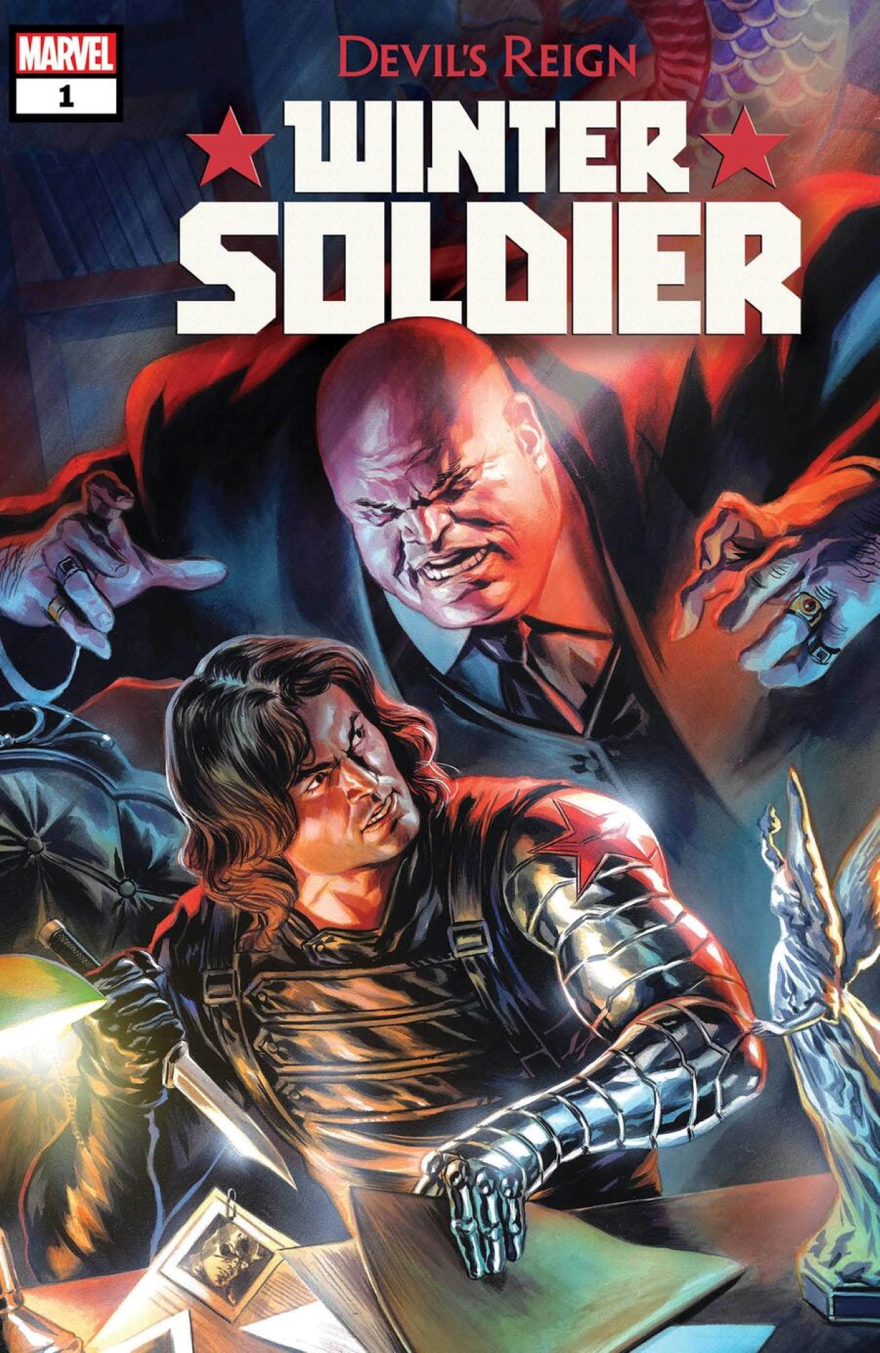 Devil's Reign: Winter Soldier #1'in kapağı