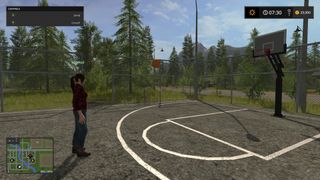 Farming Simulator 17 Xbox One multiplayer basketball
