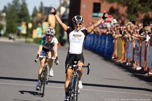 Anne Samplonius wins the final stage, but Janel Holcomb collected the overall prize and the NRC lead.