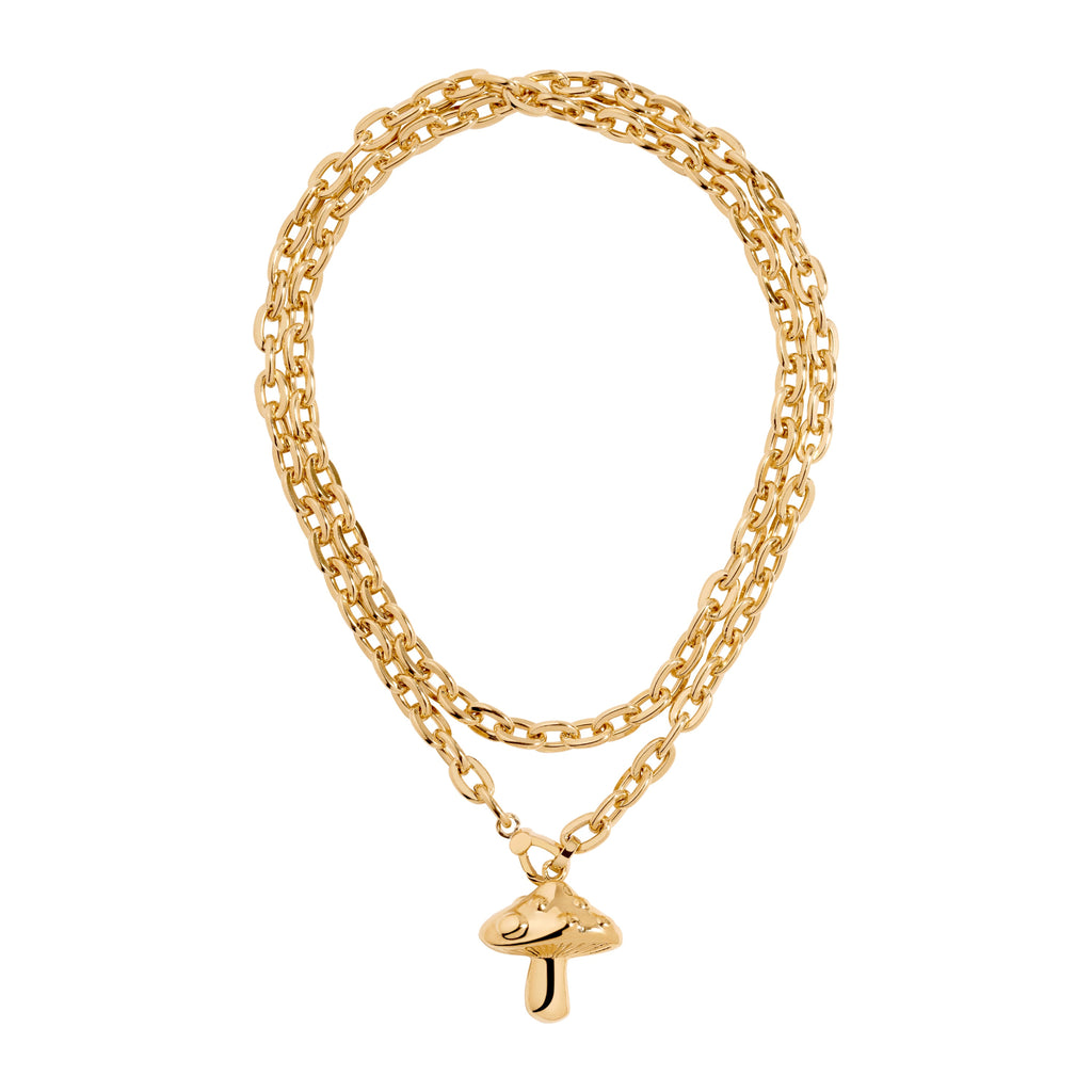Mushroom Necklace