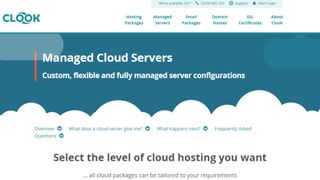Clook Managed Cloud Servers