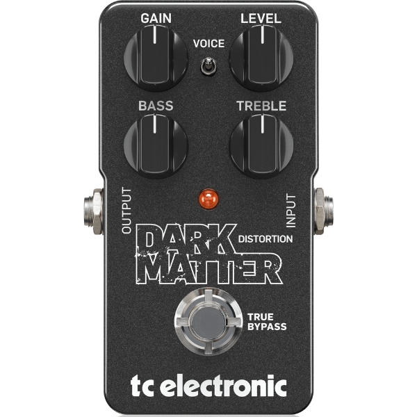 A TC Electronic Dark Matter distortion pedal