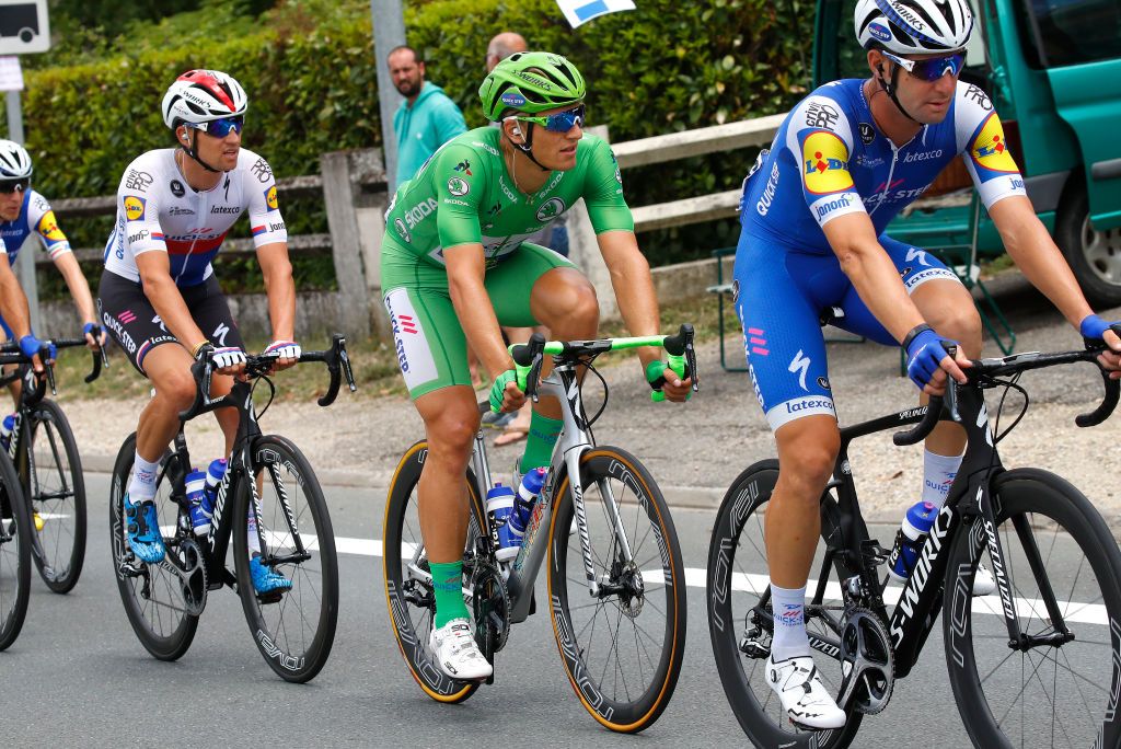 Marcel Kittel and his Quick-Step Floors teammates