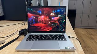 Razer Blade 14 (early 2024) testing the new AMD Fluid Motion Frames 2 update