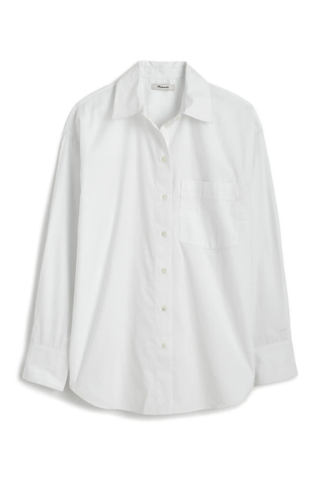 Madewell Oversize Poplin Button-Up Shirt