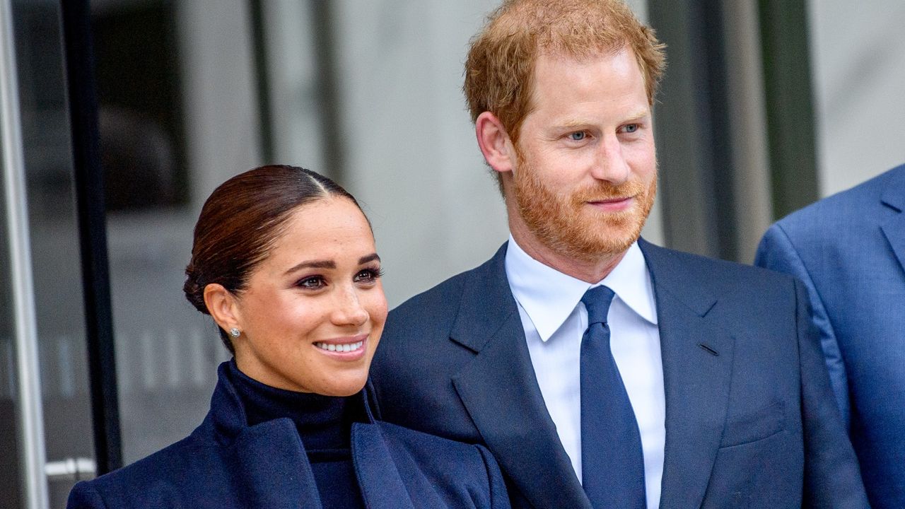 The Duke And Duchess Of Sussex Visit One World Observatory With NYC Mayor Bill De Blasio