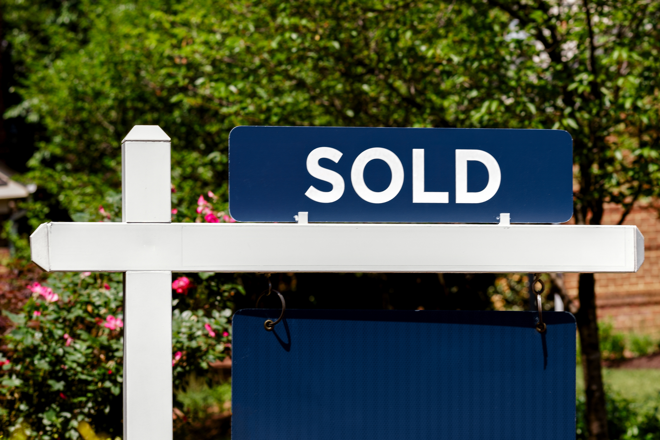 Selling part of your garden concept