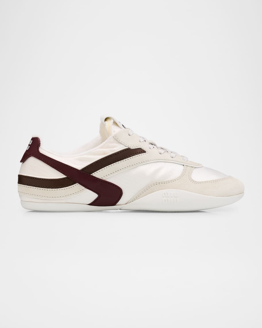 Colorblock Nylon Tech Runner Sneakers