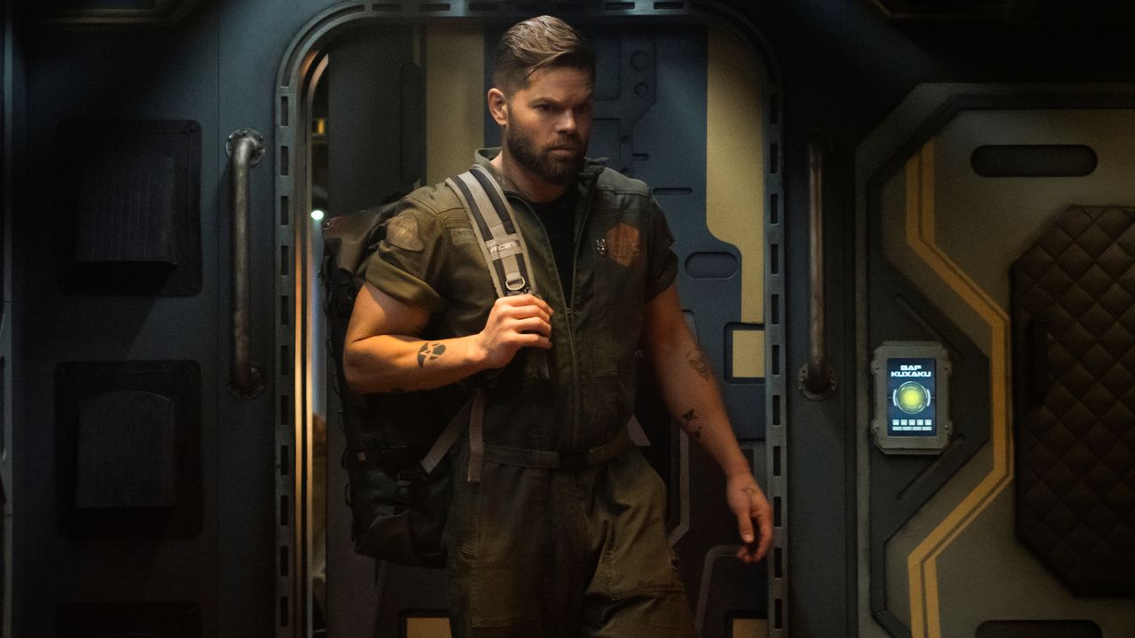 Wes Chatham as Amos Burton in Season 5 of "The Expanse" on Amazon Prime Video.