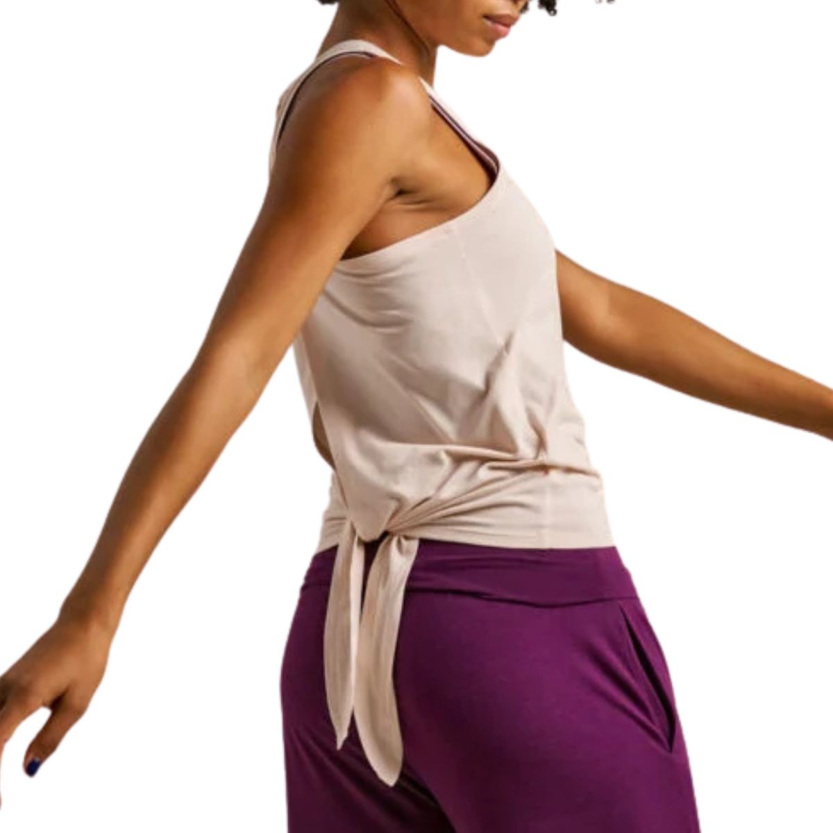 BAM Air Tie Back Yoga Vest Top