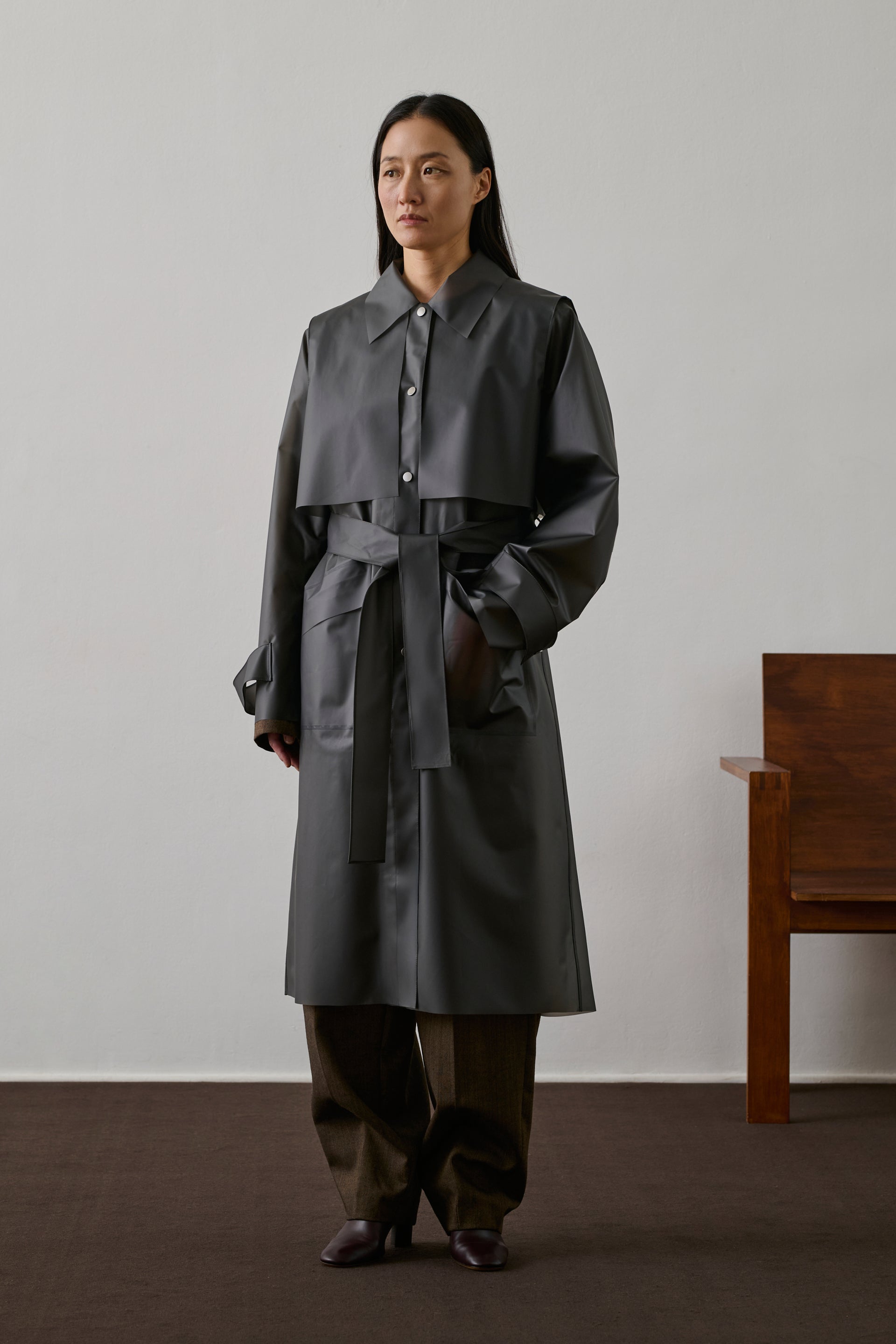 Grey Gaultier Trench