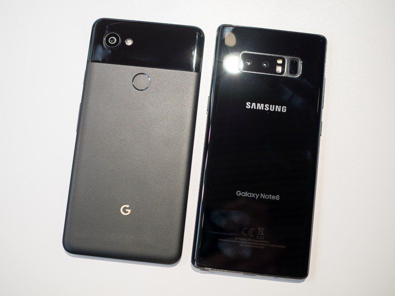 Google Pixel 2 XL vs. Galaxy Note 8