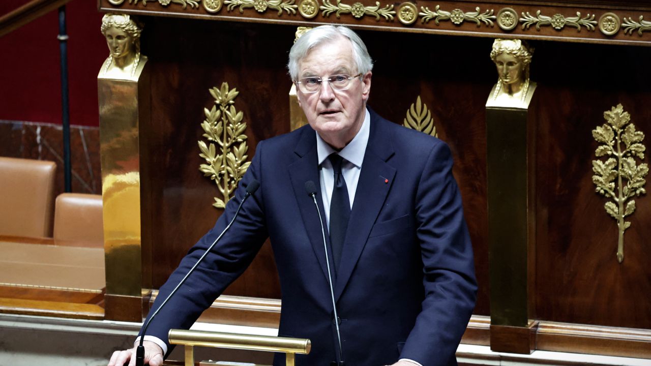 French Prime Minister Michel Barnier